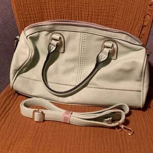 Blush Mint Green Shoulder Bag